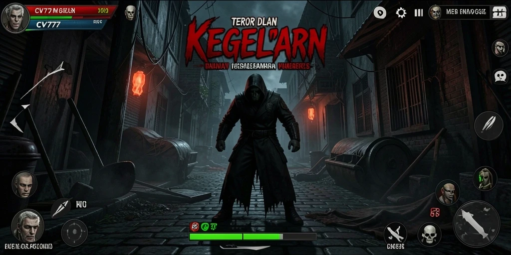 Tampilan mendebarkan dari gameplay CV777 yang menakutkan.