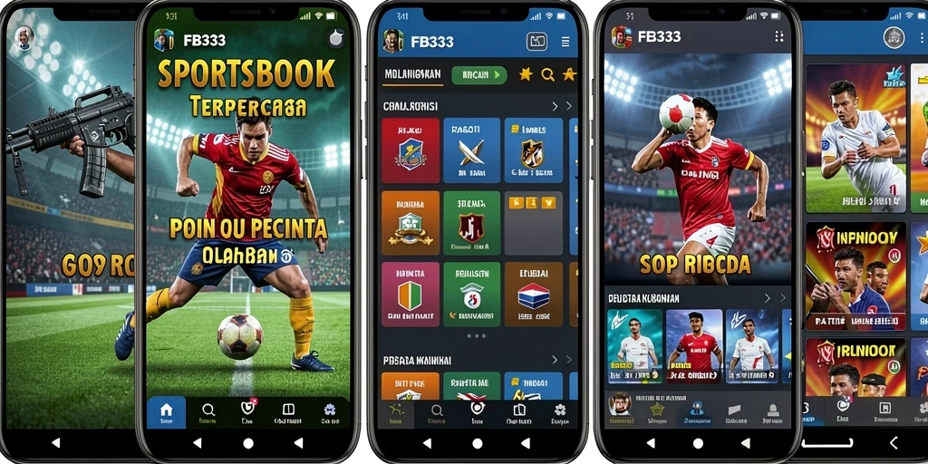 Screenshot gameplay FB333 menampilkan antarmuka taruhan olahraga yang menarik.