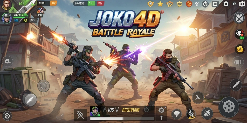 Pengalaman bermain Battle Royale yang intens dan seru di JOKO4D.