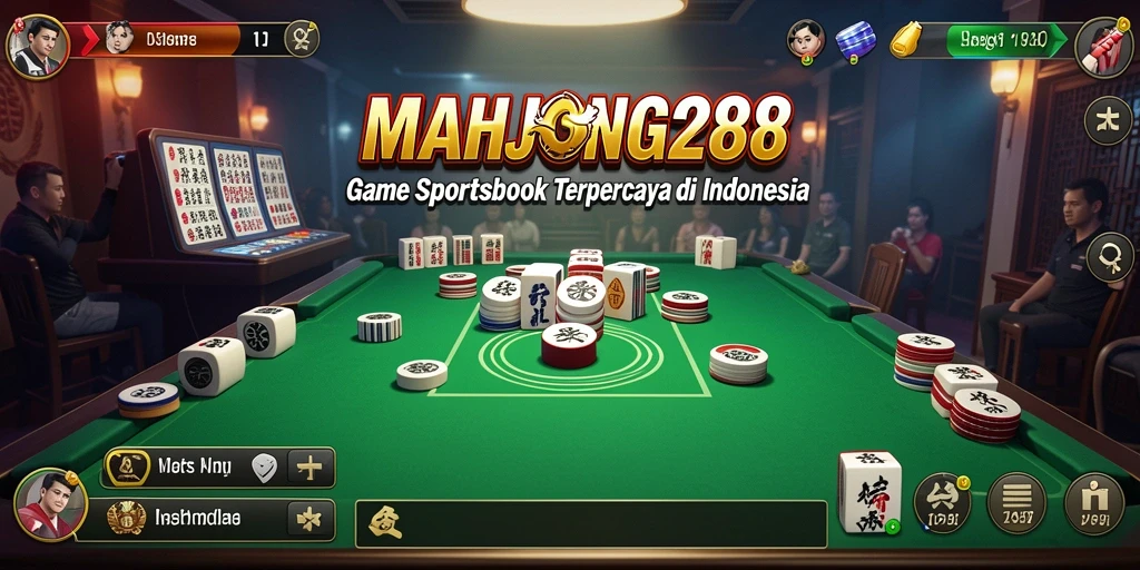 Tampilan gameplay seru dari aplikasi Sportsbook MAHJONG288.
