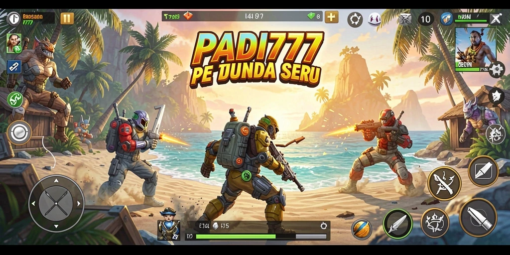 Screenshot gameplay PADI777 menampilkan aksi mendebarkan dan grafis yang luar biasa.