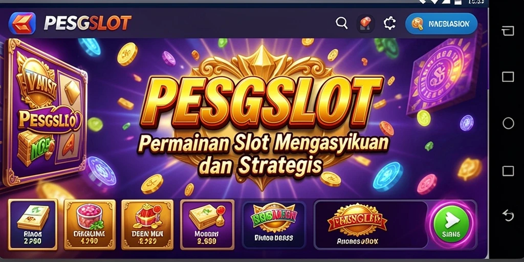 Tampilan gameplay PESGSLOT yang menarik dan interaktif.