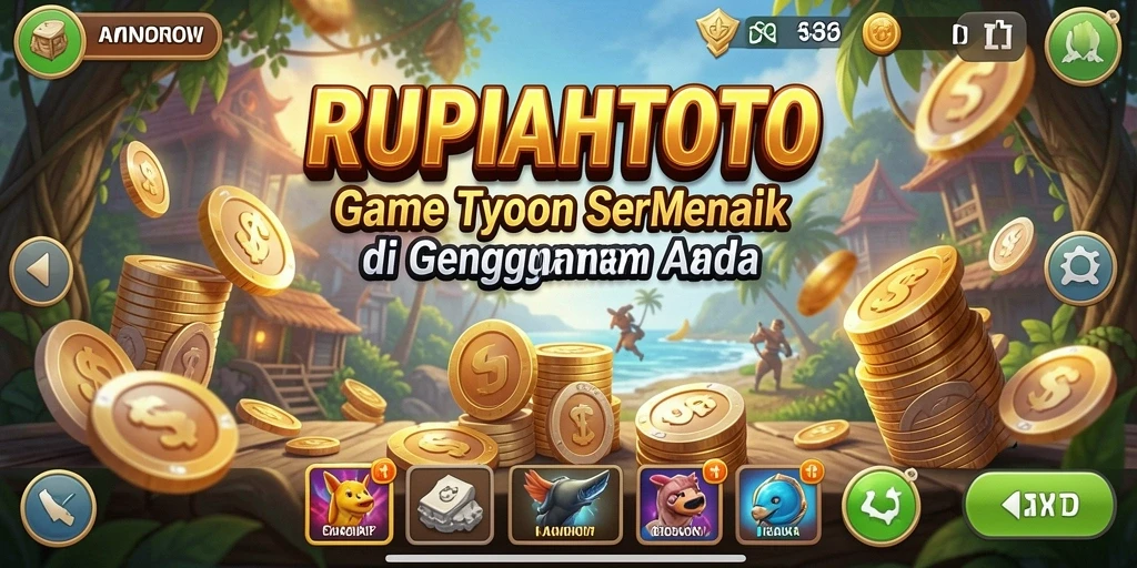 Tampilan gameplay menarik dan interaktif dari RUPIAHTOTO.