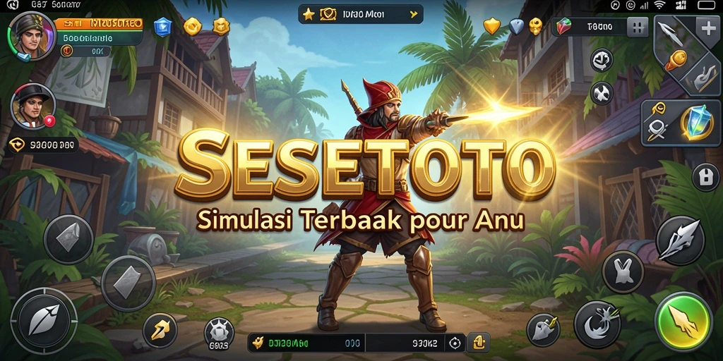 Screenshot gameplay SESETOTO yang menampilkan pengalaman simulasi yang mendalam.