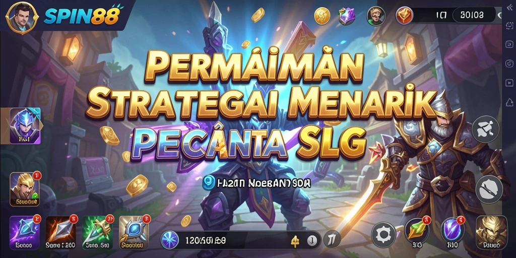 Screenshot menunjukkan gameplay SPIN88 dengan interaksi strategis yang mendalam.