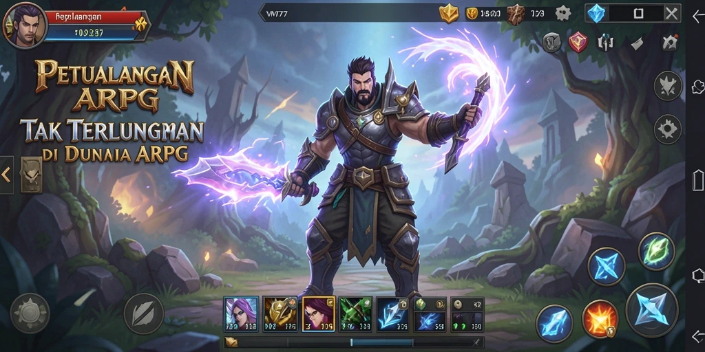 Tangkapan layar gameplay yang menampilkan aksinya di <strong>VM777</strong>.